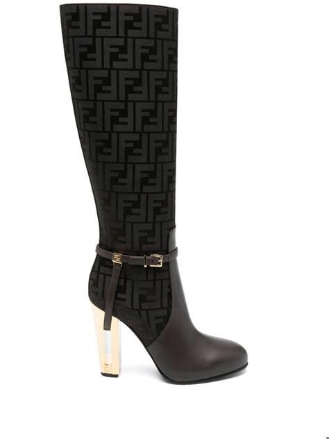 fendi high boots|fendi knee high boots.